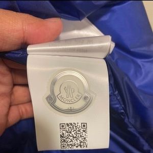 Blue Aguibotto Agay Moncler light jacket